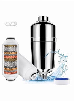 Buy Shower Filter 15 Stage Shower Head Filter For Hard Water Showerhead Filter To Remove Chlorine And Fluoride in UAE