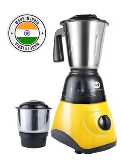 Buy 2 In-1 Blender, 18000 RPM Turbo Motor, Durable ABS Body, Stainless Steel Blade And Jars, 3 Speeds + Pulse, Perfect For Dry And Wet Fine Grinding, Mixing And Juicing Made In India 1.2 L 550 W MH851MG W in Saudi Arabia