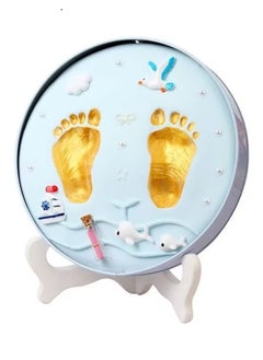 اشتري orItI High-Quality Mud Cartoon Design Newborn Footprint Showpiece for Kids Up to 3 Years في الامارات