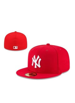 Buy NEW ERA 3D Embroidered Fitted Baseball Team Cap with Closed Back for Sun Protection-61.5CM in Saudi Arabia