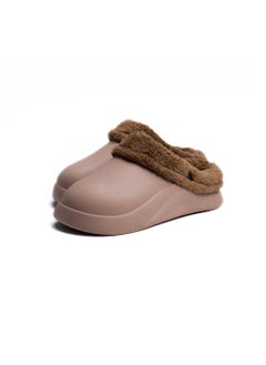 Buy Onda Mega 2 Fur-lined slipper for Women - Beige in Egypt