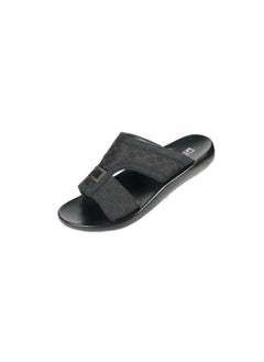 اشتري 008-3562 Barjeel Mens Arabic Sandals 63102 Black في الامارات