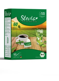 Buy Stevia Pure Time 60 Sachets 120 g in Egypt