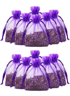 Buy Lavender Sachets 12 Packs Dried Lavendar Flower Sachets Sachets Dried Lavender Lasting Dry Flowers Sachets Bulk Natural Air Freshener Fragrance Products for Drawers Closets Dressers Car and Home in UAE