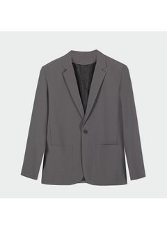 Buy Casual Blazer Men Autumn Trendy Korean Style Versatile JacketGrey Grey in Saudi Arabia