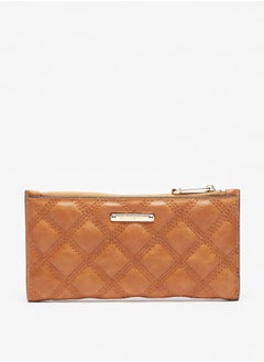 اشتري Women's Quilted Wallet with Zip Closure في السعودية