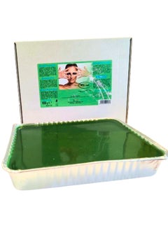 Buy Hot Depilatory Hard Wax Green 1000g in UAE