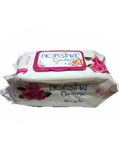 Buy Wet Wipes Rose 120 PCS in Saudi Arabia