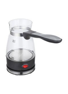 Buy Electric Coffee Pot,500 ML Fast Heating,Made of Glass,Foldable Handle,Suitable for Use with Traditional Arabica/Greek Coffee in Saudi Arabia