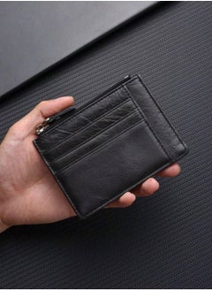 Buy High Quality Genuine Leather Card Holder For Men Contains 8 Card Slots in Saudi Arabia