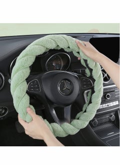 اشتري Universal Car Steering Wheel Cover Fluffy Winter Plush Steering Wheel Cover Auto Interior Accessories في الامارات