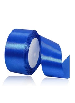 اشتري Cobalt Blue Satin Ribbon, 38mm x 25yd Fabric Polyester Ribbon for Gift Wrapping, Party Favors, Wedding Decorations, Bow Making, Bouquets, Sewing Projects & Craft Supplies في الامارات