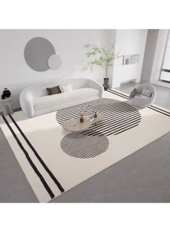 اشتري Modern Minimalist Style Living Room is Fully Covered Thickened Carpet في السعودية