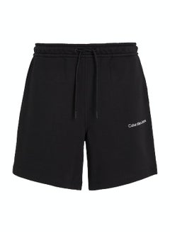 Buy Men's Institutional Sweatshorts - Cotton, Black in Saudi Arabia