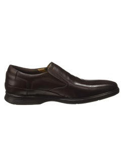 Buy Men's Genuine Leather Slip on Dress Shoes Oxfords Derby Formal Business Party Occasion Modern Styling in UAE