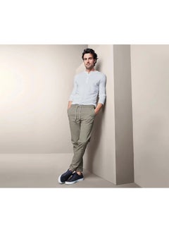 Buy Men Comfort Fit Plain Jogger Pant, Sand in UAE