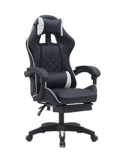 Buy Leather Gaming Chair with Footrest in Saudi Arabia