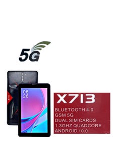 اشتري تابلت ذكي آي تتش 7 بوصة X713 بنظام أندرويد 10 مع ذاكرة وصول عشوائي 128 جيجا بايت وذاكرة وصول عشوائي 6 جيجا بايت رباعي النواة Wi-Fi 5G LTE بشريحتين في الامارات