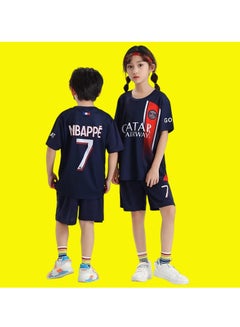 Buy M MIAOYAN Paris Football Club new home Mbappe children's football jersey in Saudi Arabia