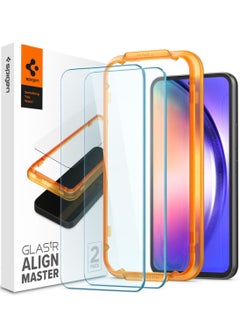 اشتري Glastr Align Master Samsung Galaxy A54 5G Screen Protector [2 Pack] with Easy Install Tray في الامارات
