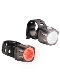 اشتري Dice Hl 150 Lumen Headlight & Dice Tl 50 Lumen Tail Light Usb Rechargeable Bicycle Light Combo Set في الامارات