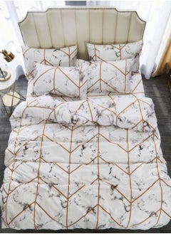 Buy Bedding set without Filler Marble Design Various sizes in UAE