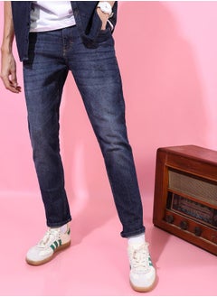 اشتري Tapered Fit Mid Rise Stretchable Jeans في السعودية