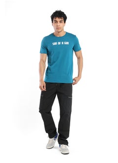 Buy Men R Neck Half Sleeves T-shirt in Egypt