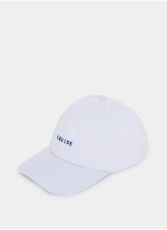 اشتري Contrast Embroidery Detail Baseball Cap في السعودية