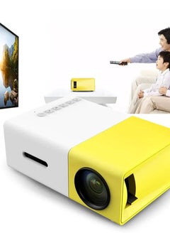 Buy YG-300 Mini Portable Projector with USB,SD,AV,HDMI, Multicolor in UAE