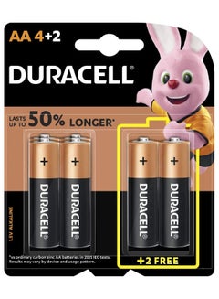 Buy 4+2 AA Alkaline Batteries in Saudi Arabia