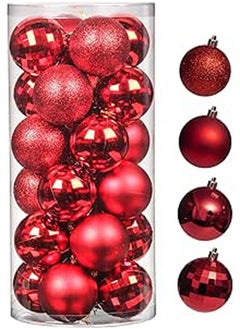 Buy 24Pcs Christmas Balls Ornaments For Christmas Tree in Egypt