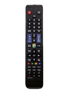 Buy Replacement Tv Remote Control For Samsung Black in Saudi Arabia