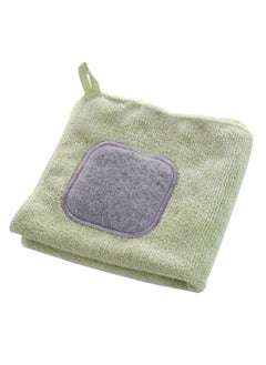 Buy Hangable Scouring Cloth Rag Green/Grey 30 x 30centimeter in Saudi Arabia