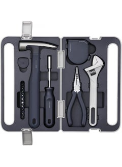 Buy Household Manual Tool Set, 7 Pcs, QWSGJ002 - Grey in UAE