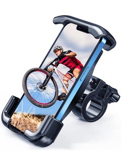 Buy Bike Motorcycle Phone Holder Phone Mount With Security Lock Super Stable Compatible With 4.7''-7.2'' Phone in Saudi Arabia