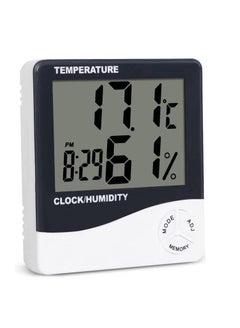 اشتري Digital Hygrometer Thermometer, Indoor Temperature Humidity Gauge Meter في السعودية