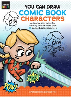 اشتري You Can Draw Comic Book Characters: A step-by-step guide for learning to more than 25 characters (Volume 4) في الامارات