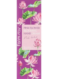 Buy Farm stay pink flower hand cream 100 ml, pink lotus in Egypt