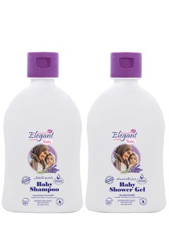Buy Elegant Lavender 500ml Baby Shampoo + Shower Gel in UAE