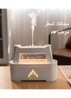 Buy Rain Cloud Humidifier Water Drip Essential Oil Diffuser Raining Cloud Night Light in Saudi Arabia