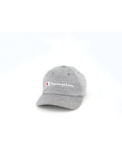 Buy Men Adjustable Strap Baseball Cap, Medium Grey in Saudi Arabia