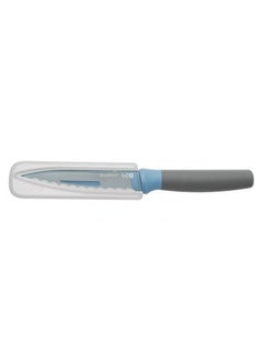 Buy Kitchen Serrated Utility Knife Blue in Egypt