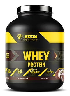 Buy Whey Protein, Low Sugar Whey with 5 Digestive Enzymes  Chocolate Coconut Flavor, 4 Lb in UAE