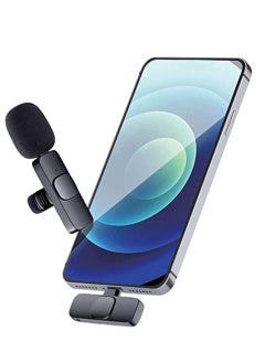 Buy K9 Wireless Lavalier Microphone Studio Gaming for iPhone Type-C PC Computer Professional Mic Live Broadcast Mobile Phone in UAE