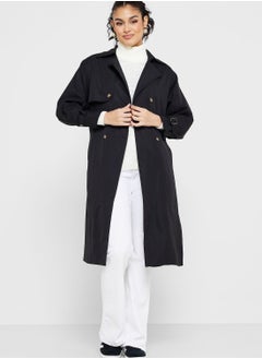 Buy Longline Classic Trench Coat in UAE