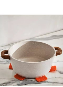 Buy La Natura Deep Induction Casserole with Trivet - 24 cm in Saudi Arabia