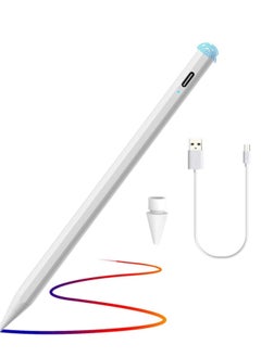 Buy Pen For Apple iPad Stylus Features A Fine Tip Of 1.2mm White in UAE