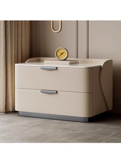 Buy Modern Bedside Table Luxury Nightstands Multifunction Nightstand For Bedroom in UAE