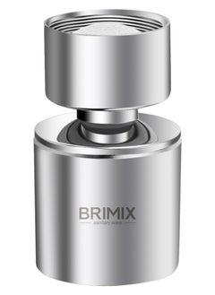 اشتري Brimix Universal Splash Filter Faucet Extender 360-Degree Rotate with 2 Modes Sprayer for Kitchen Bathroom Brass Faucet Aerator في الامارات